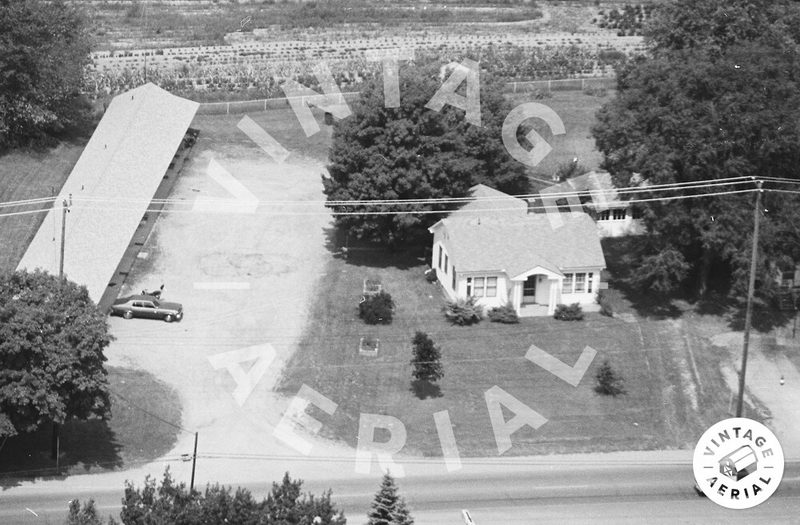 Gem Motel - 1981 Aerial View (newer photo)